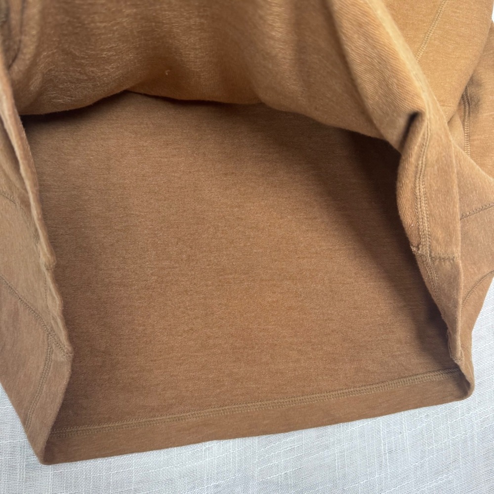 The North Face Brown Pullover Men XL Logo Granola Gorpcore Fall Basic Utility - Picture 6 of 13